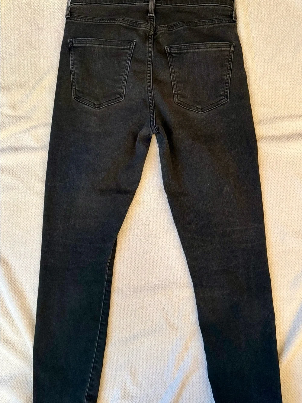 Citizens Of Humanity Rocket Crop Petite High Rise Skinny Jeans Black Size 24